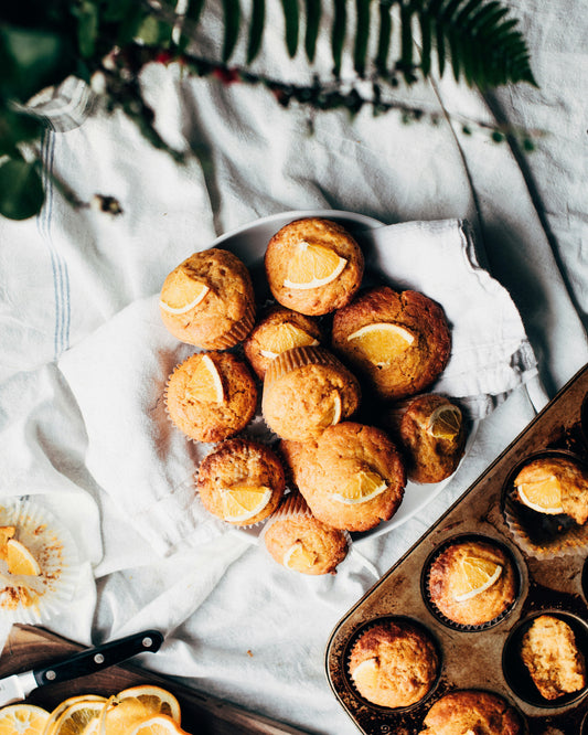 Orange Coffee Marmalade Muffins